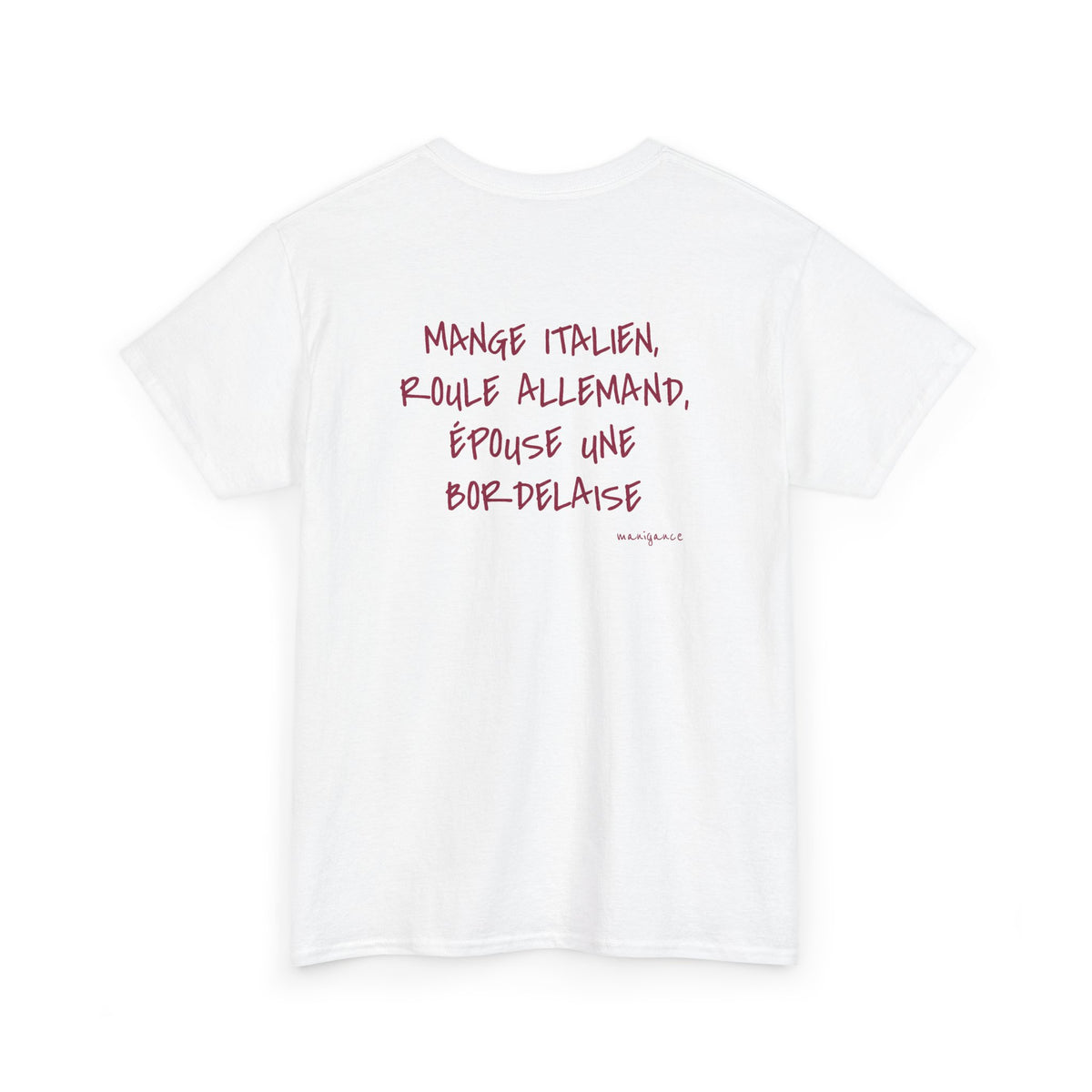 T-shirt « Épouse une Bordelaise »