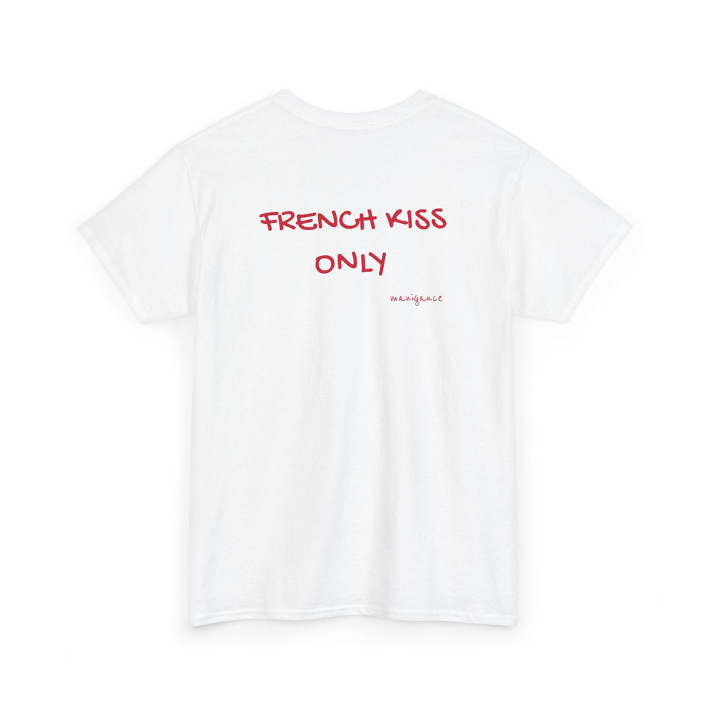 T-shirt « French kiss only »