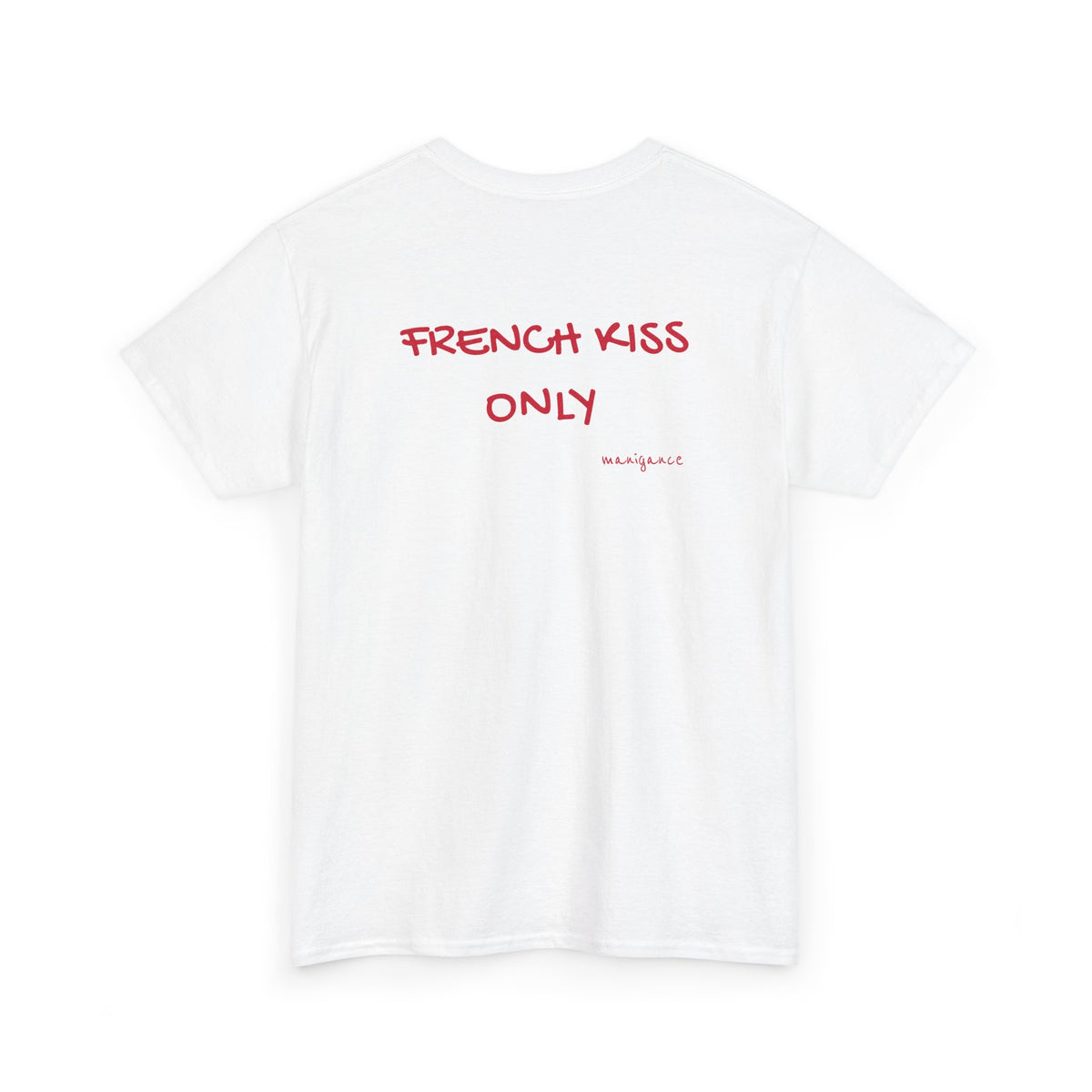 T-shirt « French kiss only »