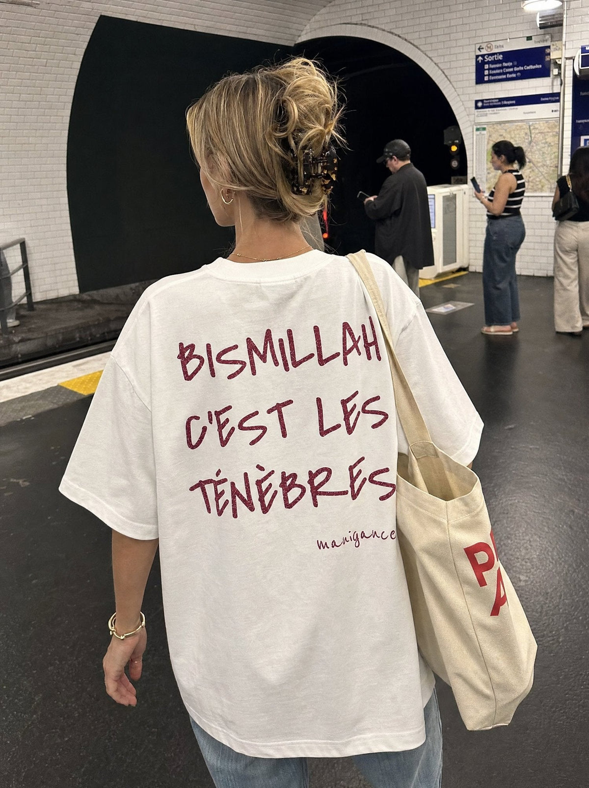 T-shirt « Bismillah c’est les ténèbres »