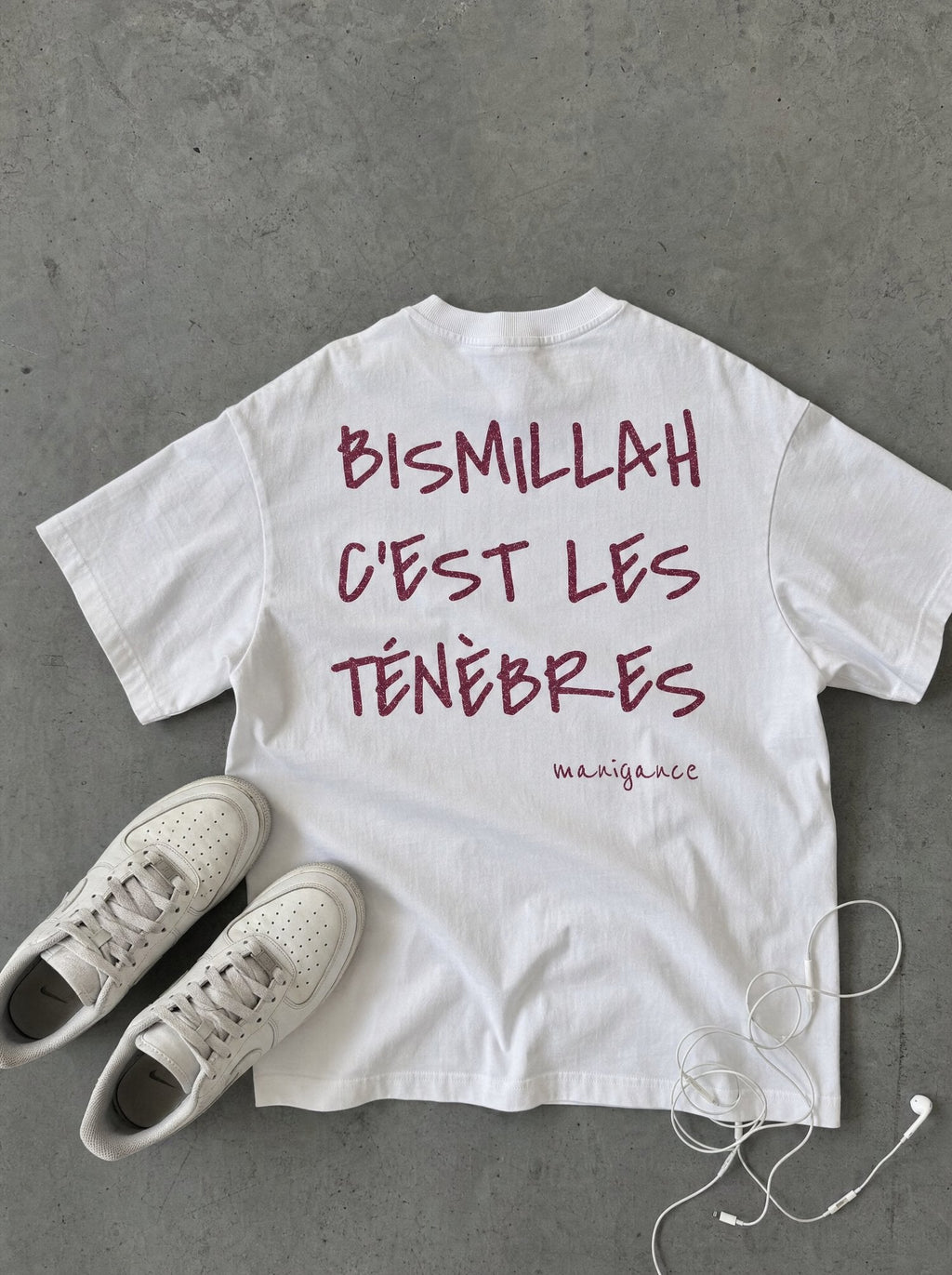 T-shirt « Bismillah c’est les ténèbres »