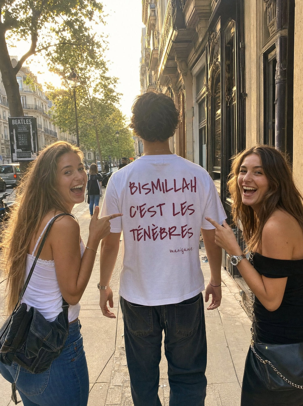 T-shirt « Bismillah c’est les ténèbres »
