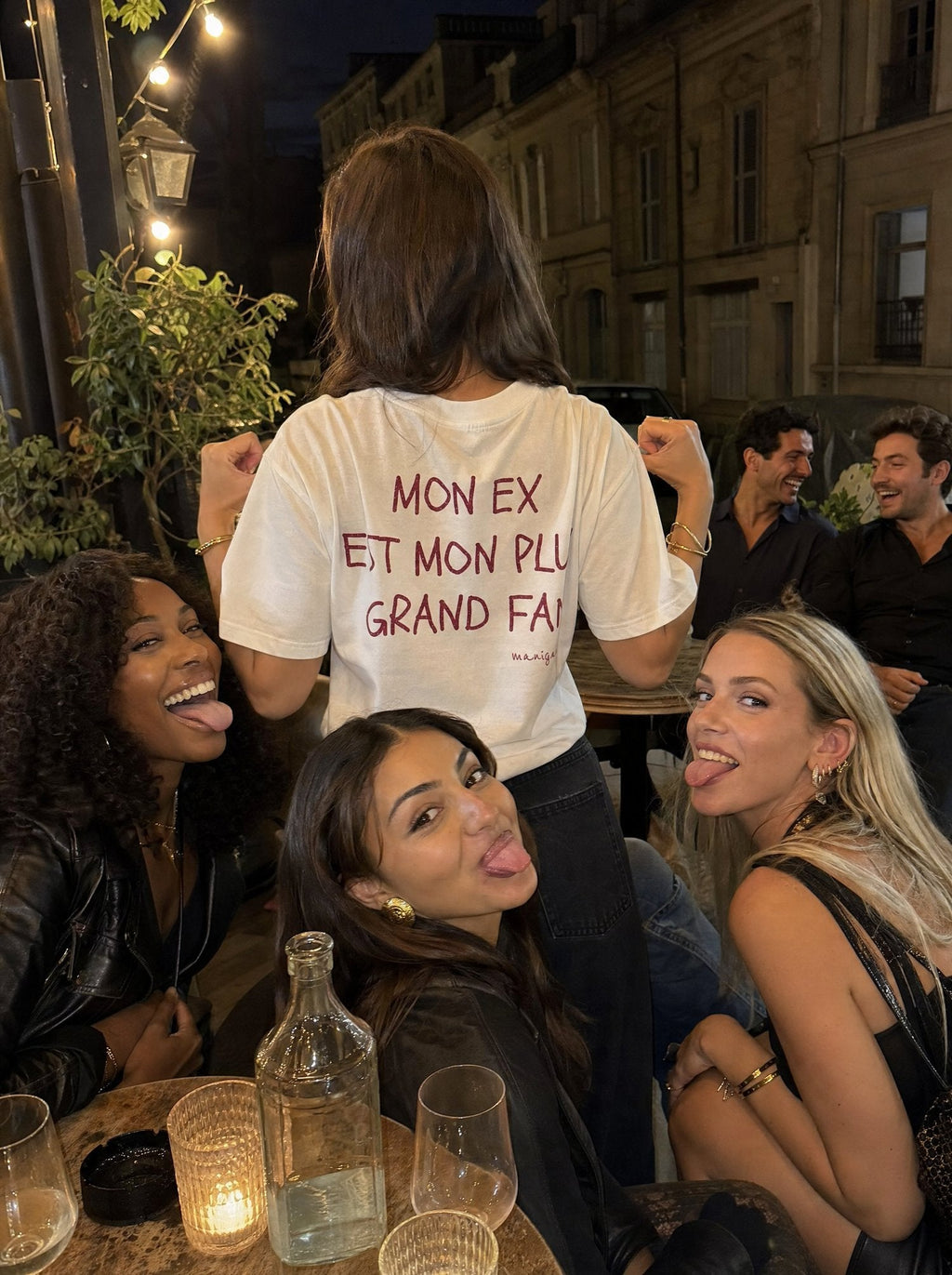T-shirt « Mon ex est mon plus grand fan »