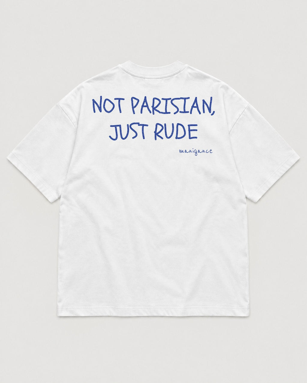 T-shirt « Not Parisian, just rude »